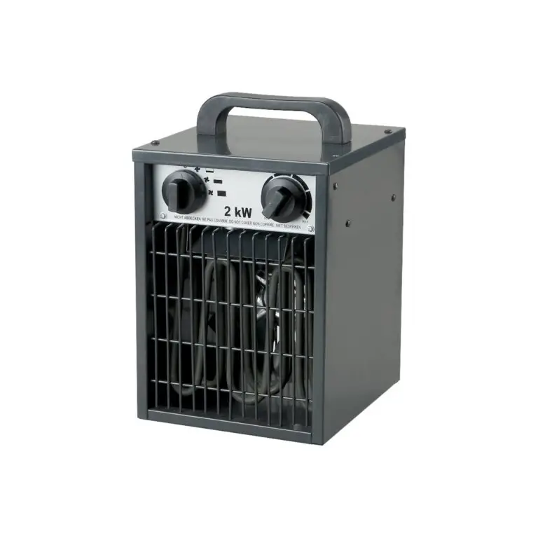 2kW EL varmeblæser