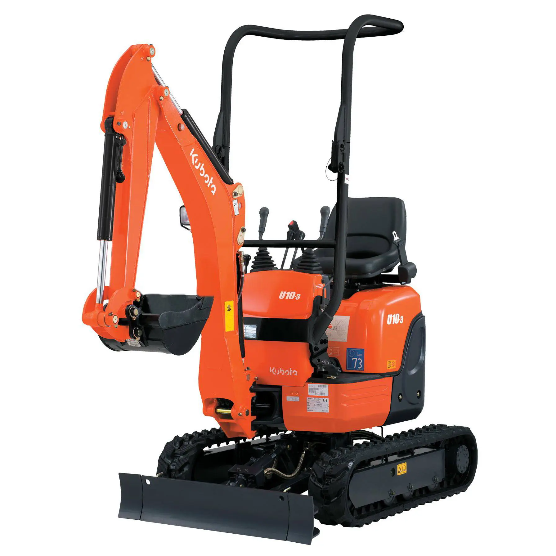 Kubota-u10-3-kbhmaterieludlejning KUBOTA U10